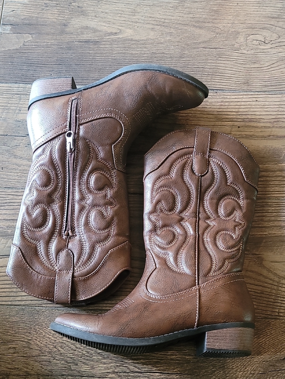 Cat & Jack Girl Cowboy Boots 3